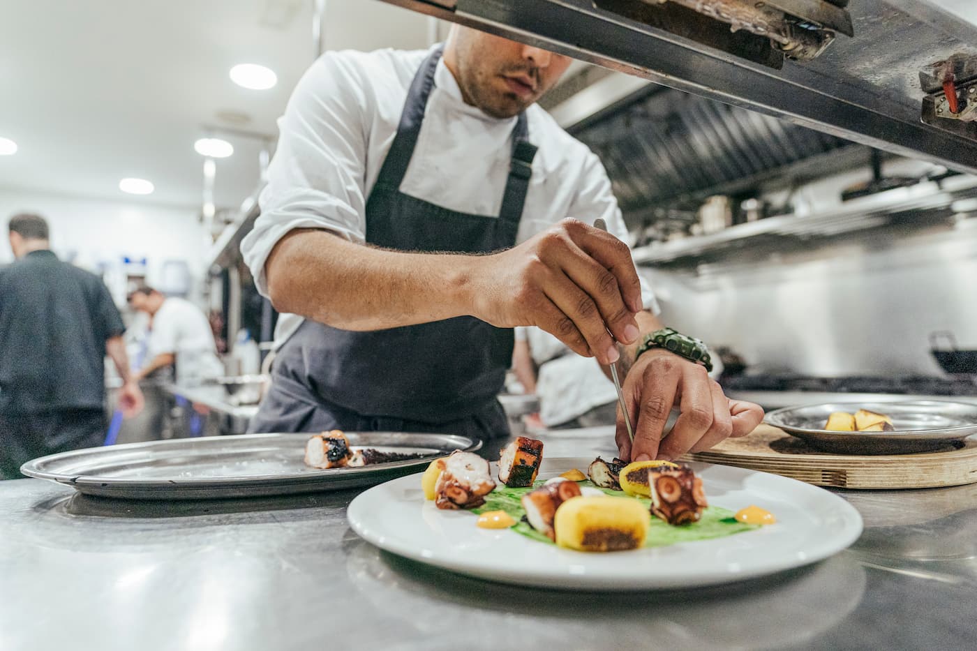 Cooking with Michelin Star Italian Chefs